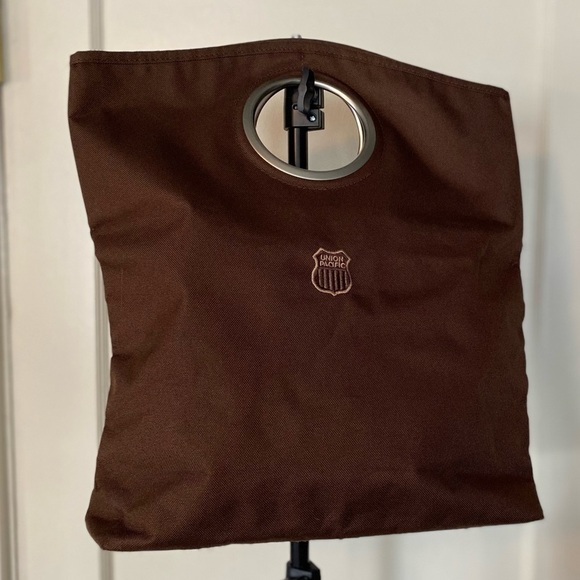 4 for $20 SALE! Union Pacific Embroidered Canvas Market Tote, Brown, OS - Picture 1 of 10